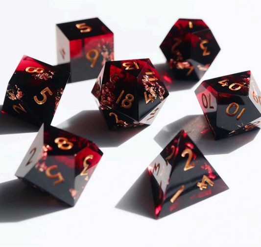 The Gods Are Athirst - 7 piece set - Everything Dice