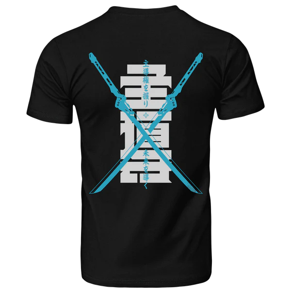 LEAD: T-SHIRT Blue- NEOMACHI