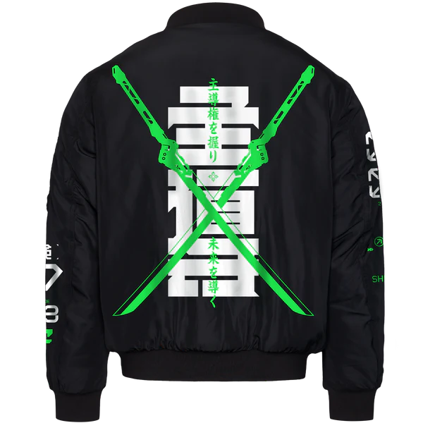 LEAD: PREMIUM BOMBER (Green) - NEOMACHI