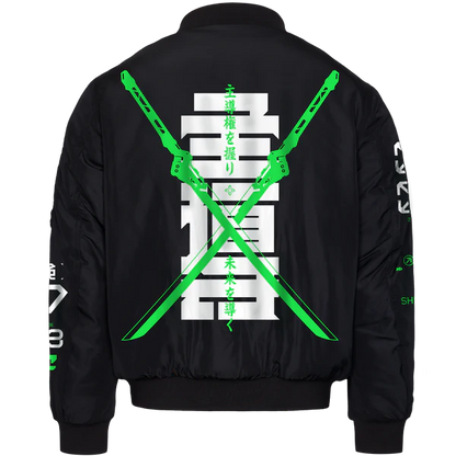 LEAD: PREMIUM BOMBER (Green) - NEOMACHI