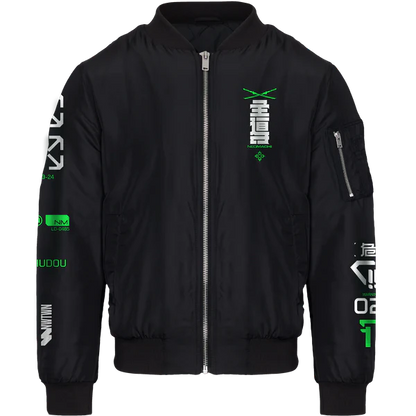LEAD: PREMIUM BOMBER (Green) - NEOMACHI