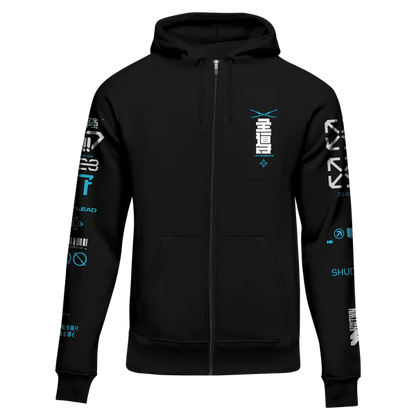 LEAD - ZIP HOODIE (Blue) - NEOMACHI