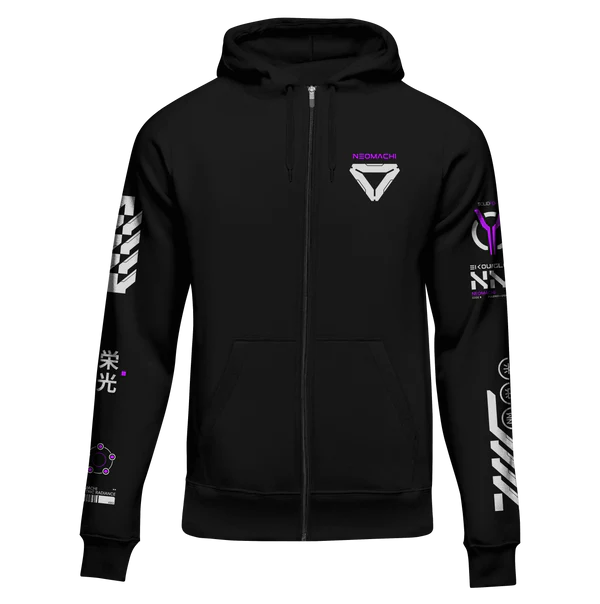 EIKOU - ZIP HOODIE - NEOMACHI