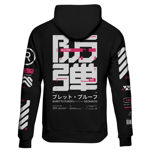 BLLTPRF - ZIP HOODIE - NEOMACHI