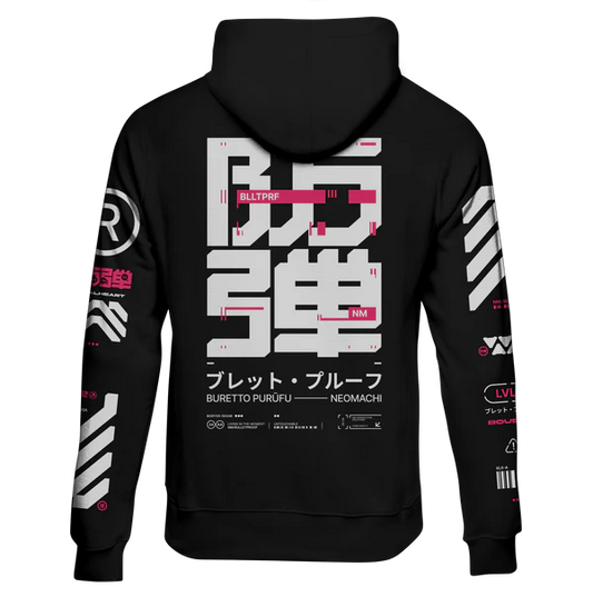 BLLTPRF - ZIP HOODIE - NEOMACHI